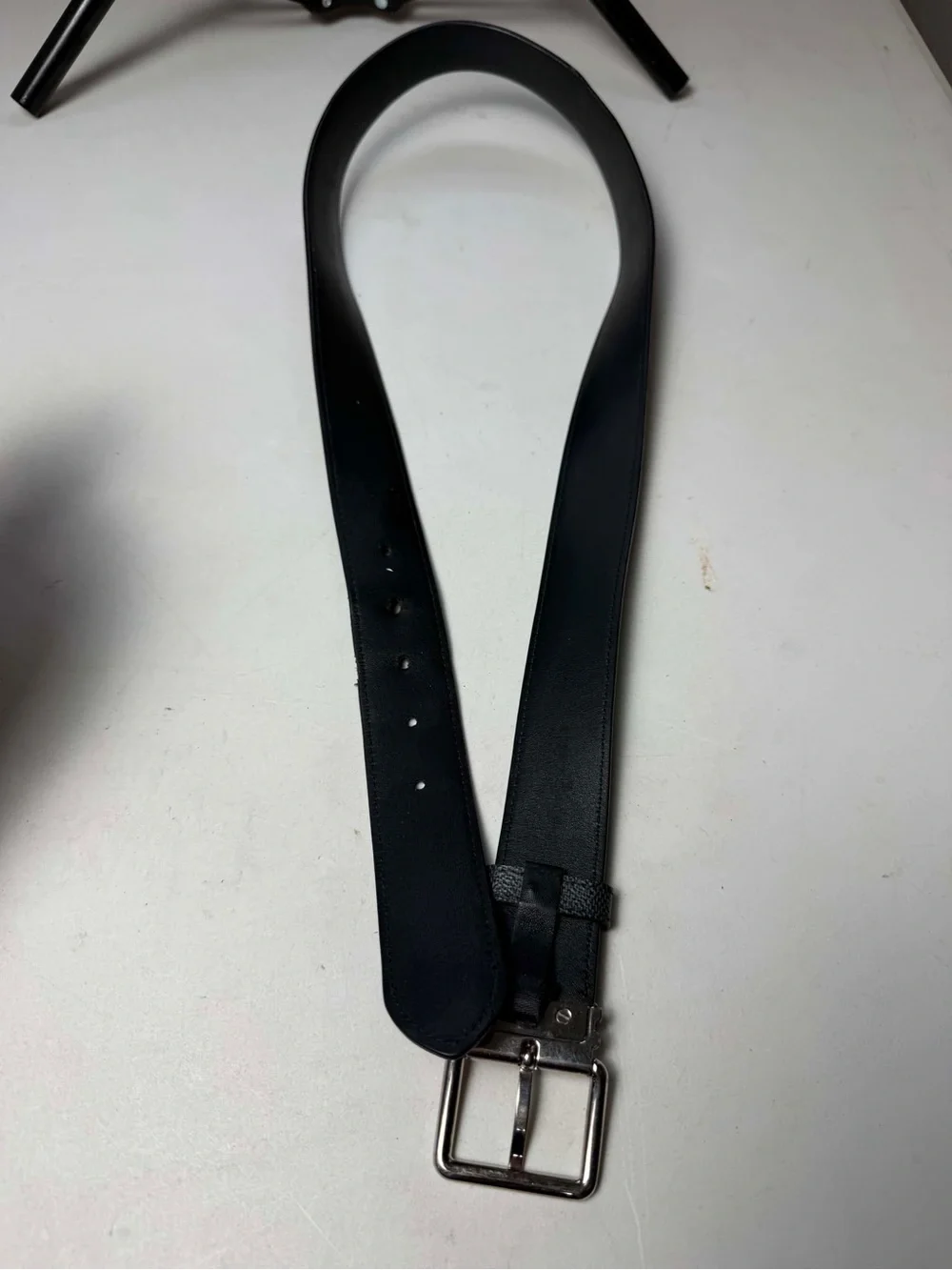 LOUIS VUITTON Ceinture Sydney Black Men's